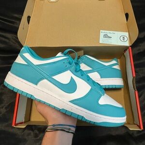 Nike dunk low teal